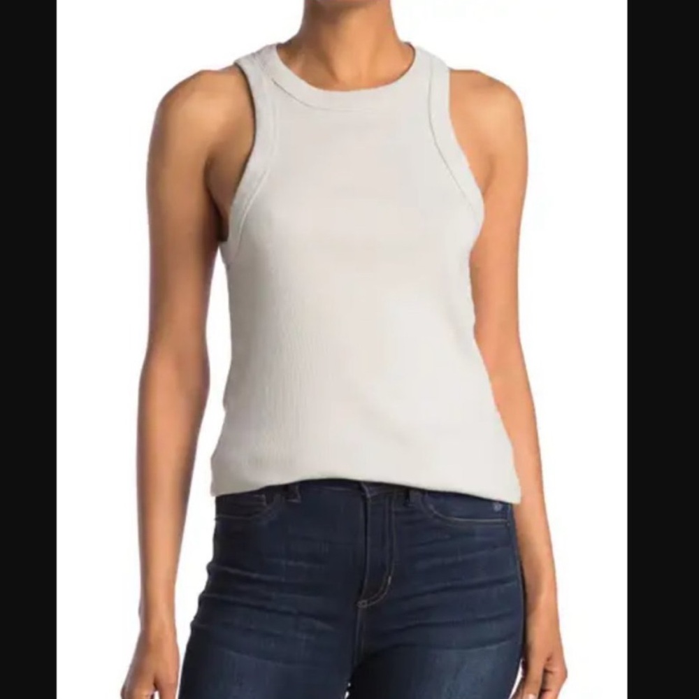 NWOT James Perse Ribbed Knit Tank Small 1 Sul